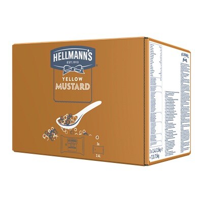 Hellmann's Μουστάρδα Ασκοί 6x2.5KG